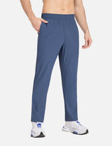 Baleaf Men's Flyleaf Quick- Dry Straight Pants dbd003 Dark Blue Main